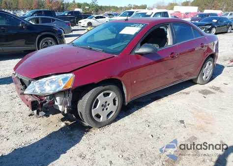 2008 Pontiac G6 Value Leader z USA, uszkodzony, nr VIN 1G2ZF57B084142786